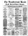 Loughborough Herald & North Leicestershire Gazette Thursday 02 November 1882 Page 1