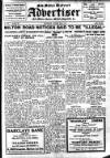 New Milton Advertiser Saturday 22 August 1931 Page 1
