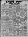 Newquay Express and Cornwall County Chronicle Friday 27 February 1920 Page 1