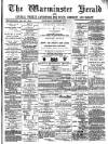 Warminster Herald Saturday 14 October 1882 Page 1