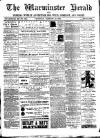 Warminster Herald Saturday 12 January 1884 Page 1