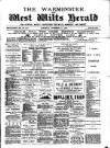 Warminster Herald Saturday 15 November 1890 Page 1