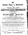 County Tipperary Independent and Tipperary Free Press Saturday 07 January 1888 Page 1