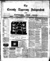 County Tipperary Independent and Tipperary Free Press Saturday 04 January 1890 Page 1