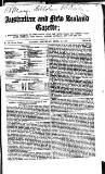 Australian and New Zealand Gazette Saturday 19 April 1851 Page 1