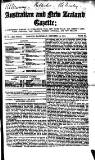 Australian and New Zealand Gazette Saturday 18 October 1851 Page 1