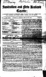 Australian and New Zealand Gazette Saturday 24 January 1852 Page 1