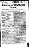 Australian and New Zealand Gazette Saturday 21 February 1852 Page 1