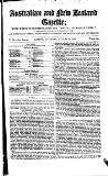Australian and New Zealand Gazette Saturday 21 August 1852 Page 1