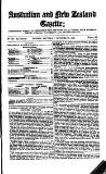 Australian and New Zealand Gazette Saturday 16 October 1852 Page 1