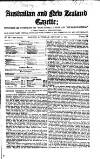 Australian and New Zealand Gazette Saturday 10 September 1853 Page 1