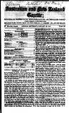 Australian and New Zealand Gazette Saturday 22 January 1853 Page 1