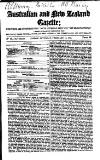 Australian and New Zealand Gazette Saturday 12 February 1853 Page 1