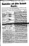 Australian and New Zealand Gazette Saturday 26 February 1853 Page 1