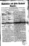 Australian and New Zealand Gazette Saturday 12 March 1853 Page 1