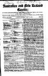 Australian and New Zealand Gazette Saturday 21 May 1853 Page 1