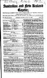 Australian and New Zealand Gazette Saturday 28 May 1853 Page 1