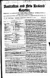 Australian and New Zealand Gazette Saturday 25 February 1854 Page 1