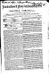 Australian and New Zealand Gazette Saturday 12 January 1856 Page 1