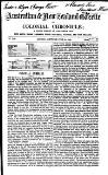 Australian and New Zealand Gazette Saturday 21 June 1856 Page 1