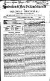 Australian and New Zealand Gazette Saturday 28 June 1856 Page 1