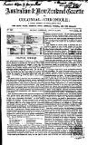 Australian and New Zealand Gazette Saturday 16 August 1856 Page 1