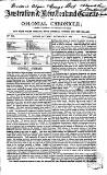 Australian and New Zealand Gazette Saturday 27 September 1856 Page 1