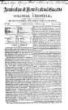 Australian and New Zealand Gazette Saturday 11 October 1856 Page 1