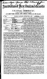 Australian and New Zealand Gazette Saturday 26 September 1857 Page 1
