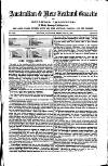 Australian and New Zealand Gazette Saturday 26 February 1859 Page 1