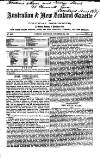 Australian and New Zealand Gazette Saturday 24 December 1859 Page 1