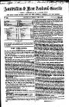 Australian and New Zealand Gazette Saturday 09 June 1860 Page 1