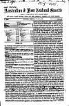 Australian and New Zealand Gazette Tuesday 10 July 1860 Page 1