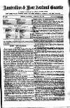 Australian and New Zealand Gazette Saturday 23 February 1861 Page 1