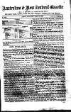 Australian and New Zealand Gazette Saturday 20 April 1861 Page 1