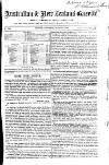 Australian and New Zealand Gazette Saturday 07 March 1863 Page 1