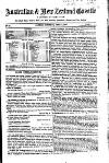 Australian and New Zealand Gazette Saturday 09 April 1864 Page 1
