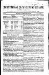 Australian and New Zealand Gazette Saturday 30 April 1864 Page 1