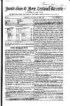 Australian and New Zealand Gazette Saturday 25 June 1864 Page 1