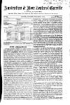 Australian and New Zealand Gazette Saturday 03 September 1864 Page 1
