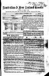 Australian and New Zealand Gazette Saturday 02 September 1865 Page 1
