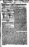 Australian and New Zealand Gazette Saturday 16 March 1867 Page 1