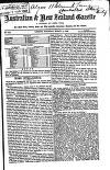 Australian and New Zealand Gazette Saturday 14 March 1868 Page 1