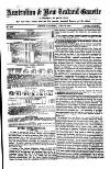 Australian and New Zealand Gazette Saturday 30 April 1870 Page 1