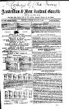 Australian and New Zealand Gazette Saturday 06 January 1872 Page 1