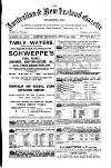 Australian and New Zealand Gazette Saturday 12 March 1881 Page 1