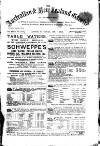 Australian and New Zealand Gazette Saturday 07 January 1882 Page 1