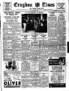 Croydon Times Wednesday 08 April 1936 Page 1