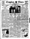 Croydon Times Wednesday 29 April 1936 Page 1