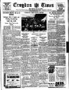 Croydon Times Wednesday 22 July 1936 Page 1